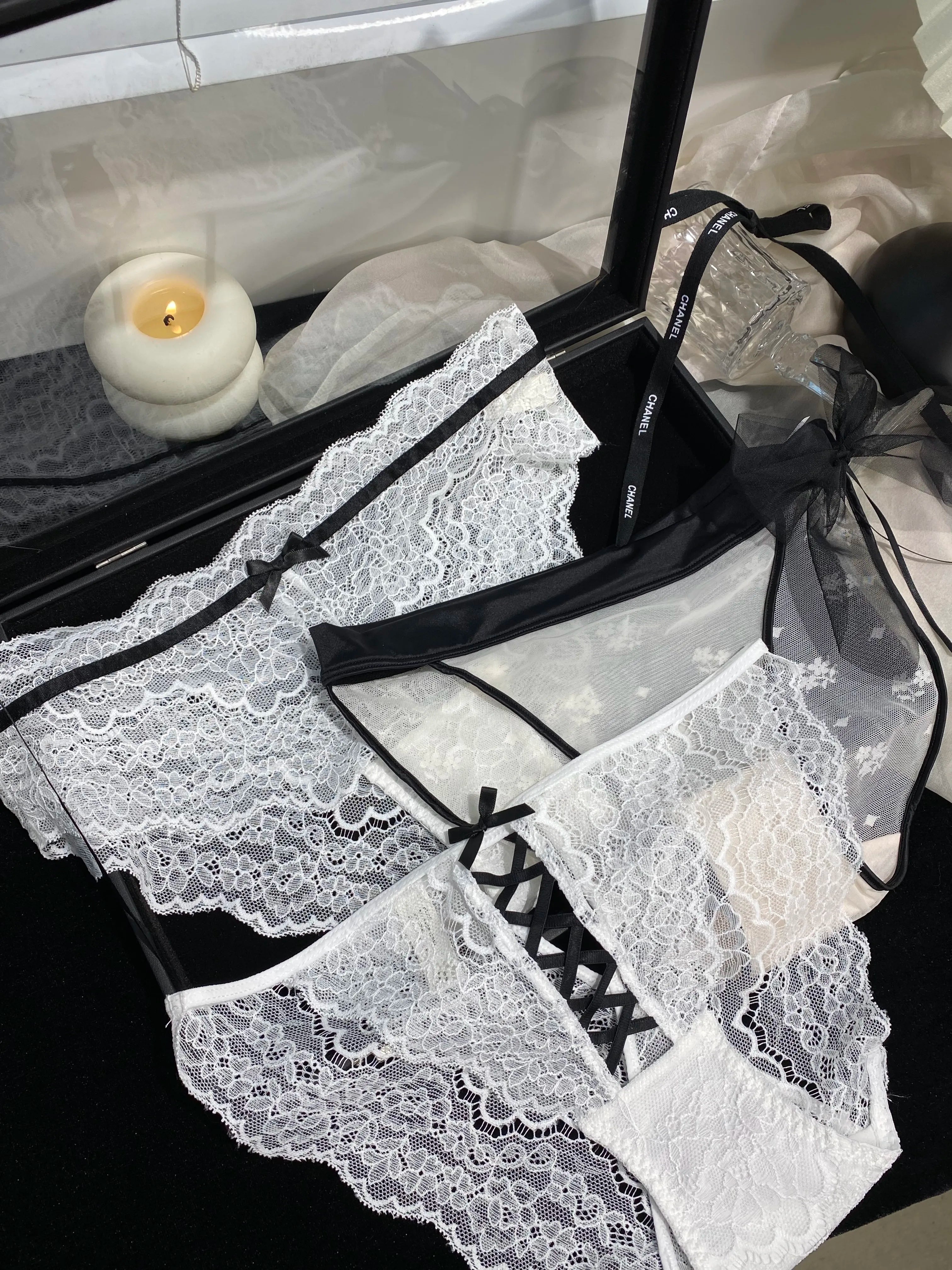 Classic Bow Panties( 3-Pack, One Size)