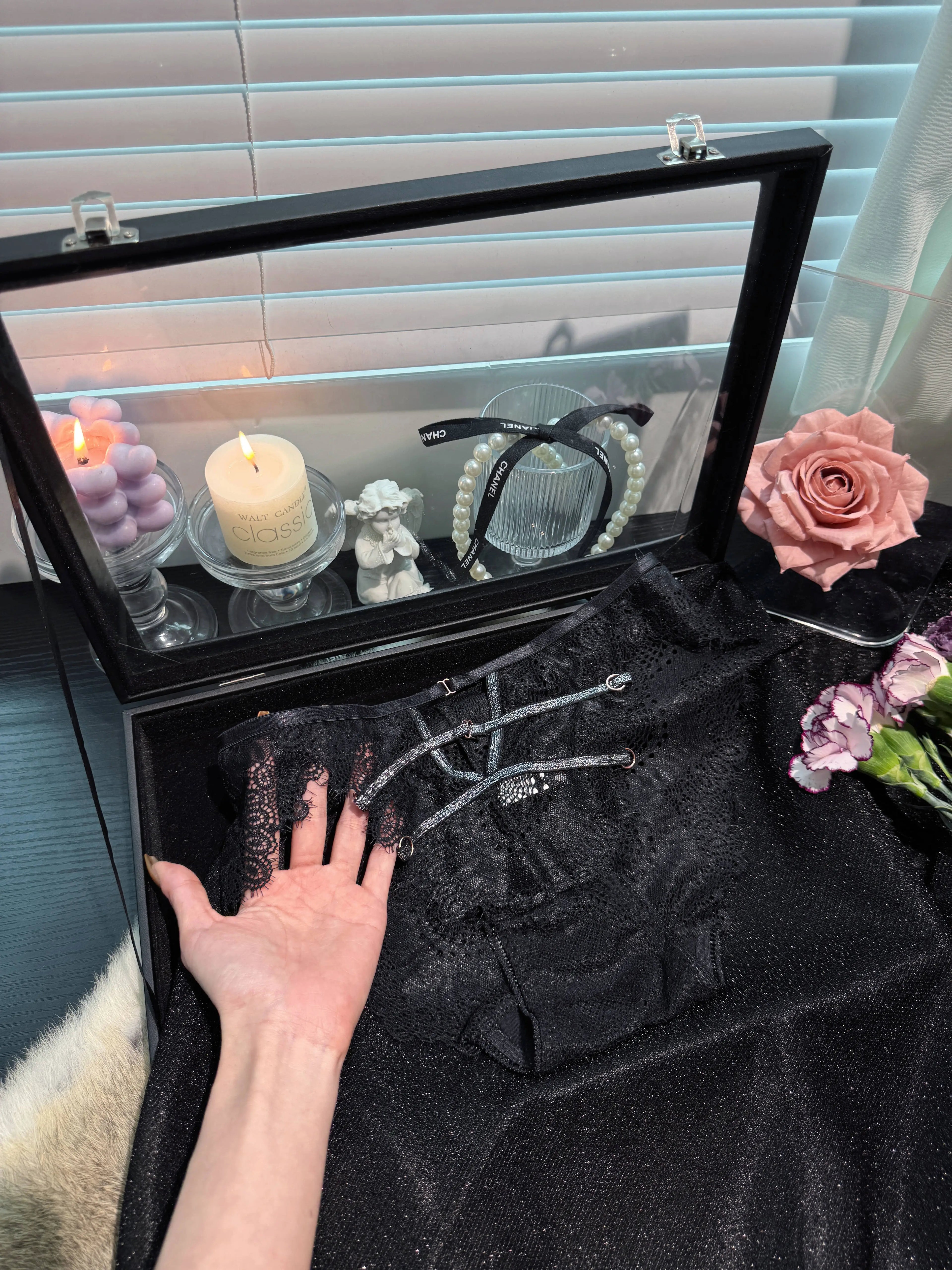 Purple Series Lace Panties( 3-Pack, One Size)